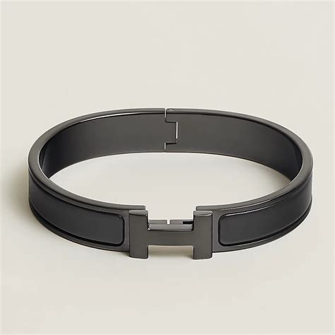 hermes black bracelet|hermes black leather bracelets.